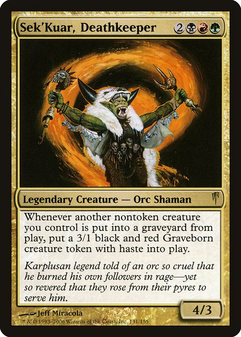 Sek'Kuar, Deathkeeper