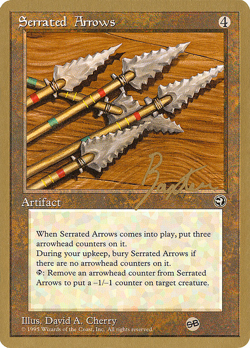 Serrated Arrows