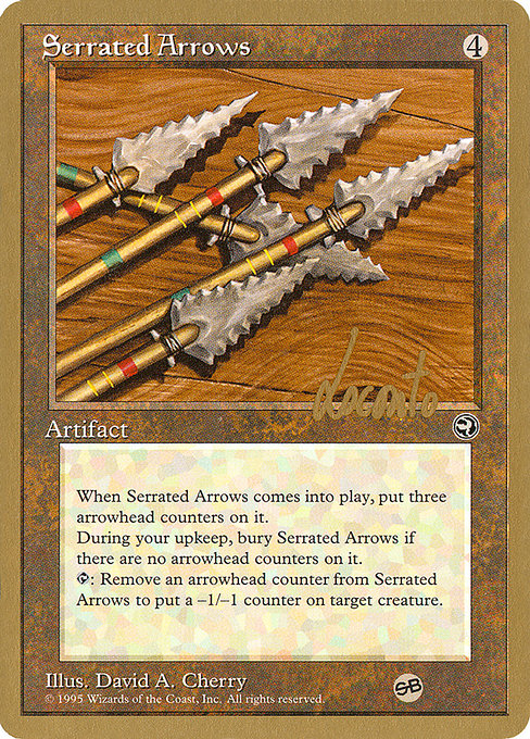 Serrated Arrows