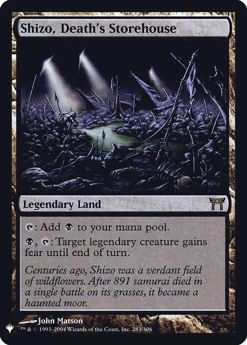 Shizo, Death's Storehouse trading card
