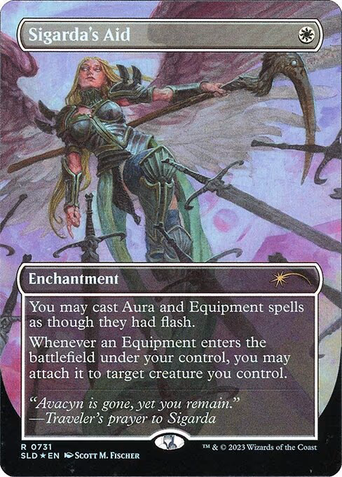 Sigarda's Aid trading card