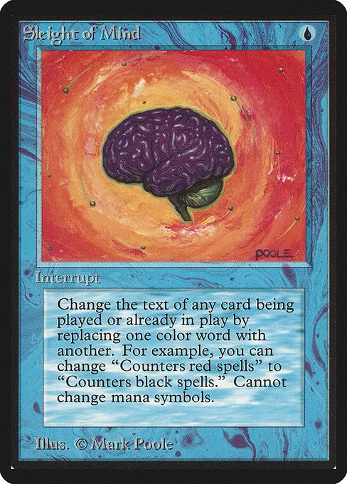 Sleight of Mind trading card