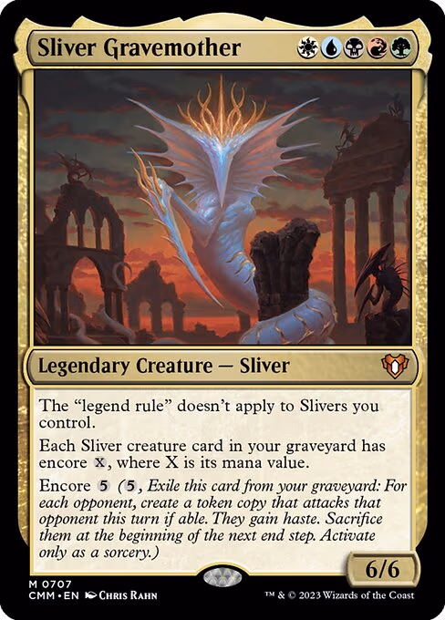 Sliver Gravemother trading card