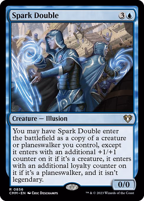 Spark Double trading card