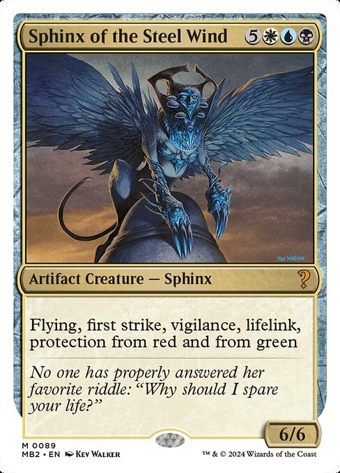 Sphinx of the Steel Wind