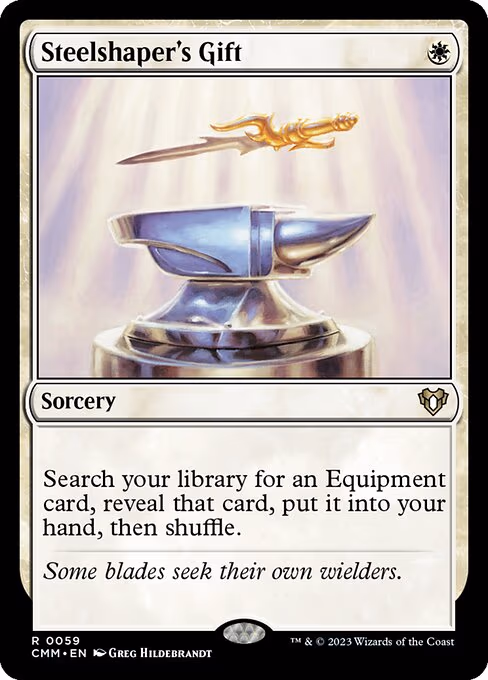 Steelshaper's Gift trading card
