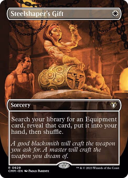 Steelshaper's Gift trading card