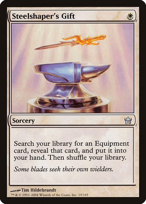 Steelshaper's Gift trading card