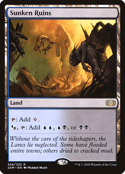 Sunken Ruins trading card