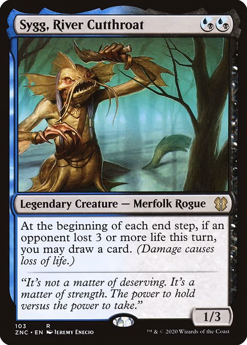 Sygg, River Cutthroat trading card