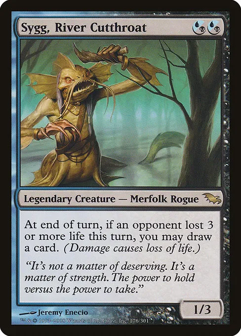 Sygg, River Cutthroat trading card