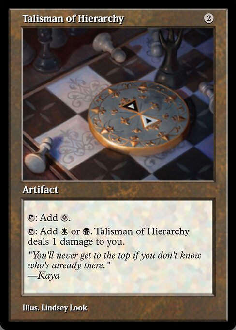 Talisman of Hierarchy