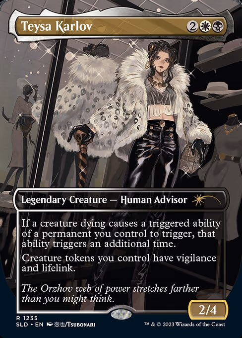 Teysa Karlov trading card
