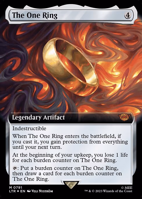 The One Ring trading card