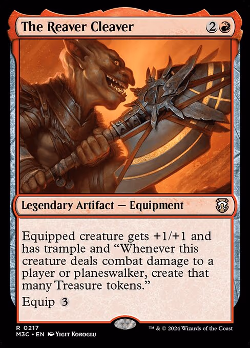 The Reaver Cleaver trading card