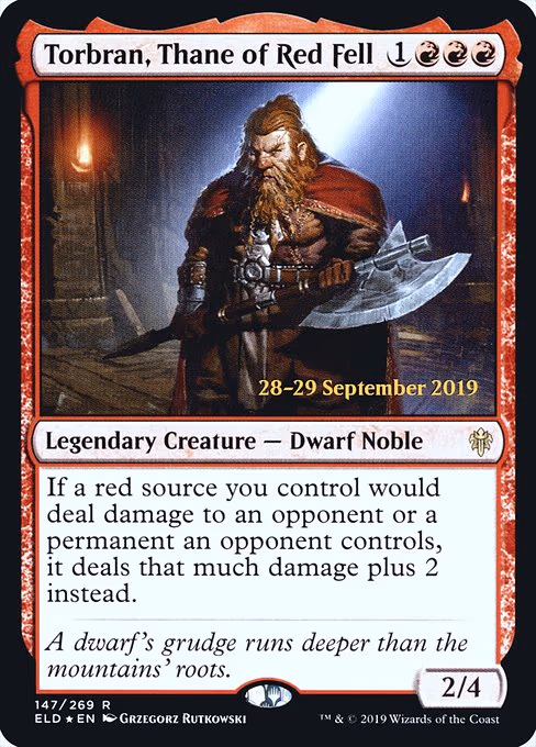 Torbran, Thane of Red Fell trading card