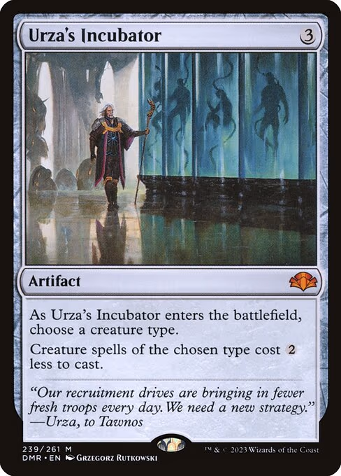 Urza's Incubator trading card