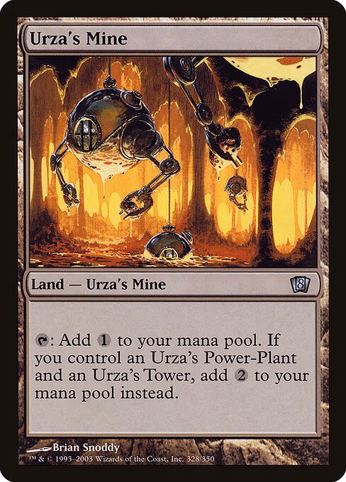 Urza's Mine trading card