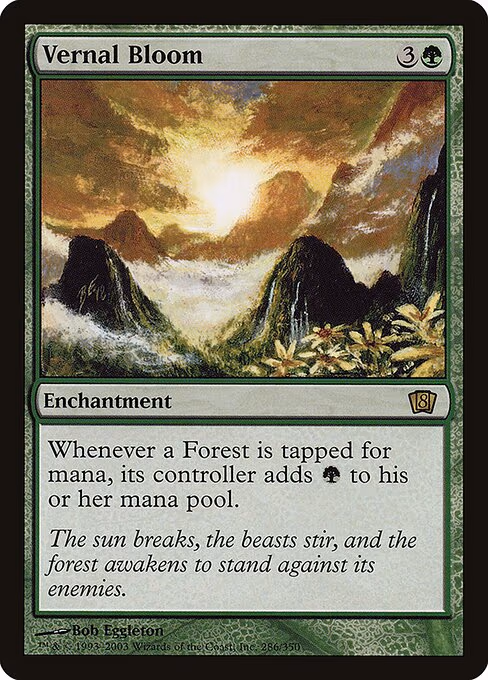 Vernal Bloom trading card