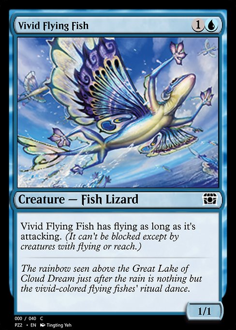 Vivid Flying Fish