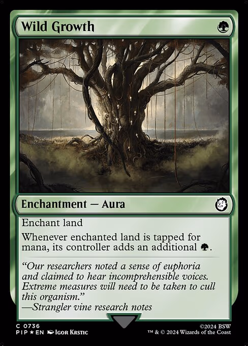 Wild Growth trading card