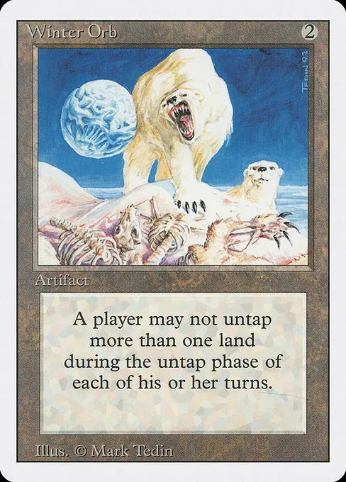 Winter Orb trading card