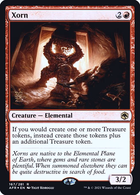 Xorn trading card