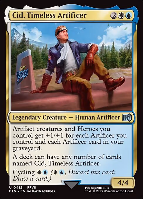 Cid, Timeless Artificer trading card