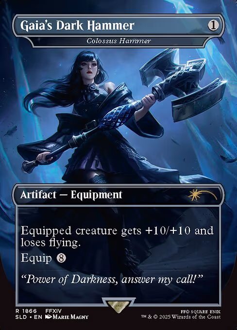 Colossus Hammer trading card