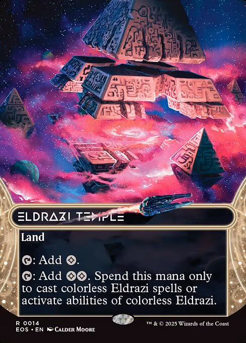 Eldrazi Temple trading card
