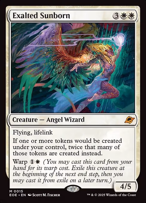 Exalted Sunborn trading card