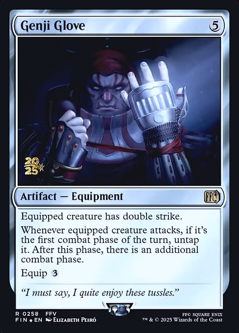 Genji Glove trading card