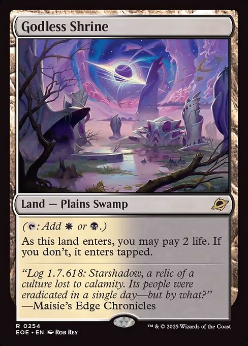 Godless Shrine trading card