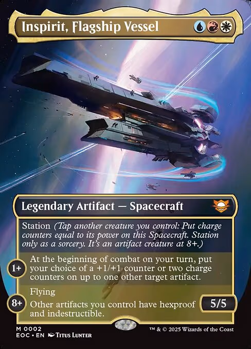 Inspirit, Flagship Vessel trading card