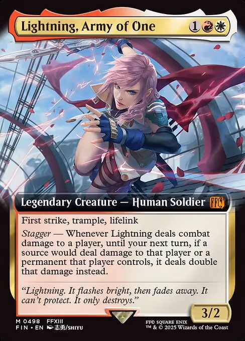 Lightning, Army of One