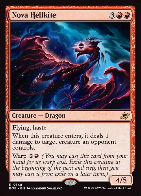 Nova Hellkite trading card