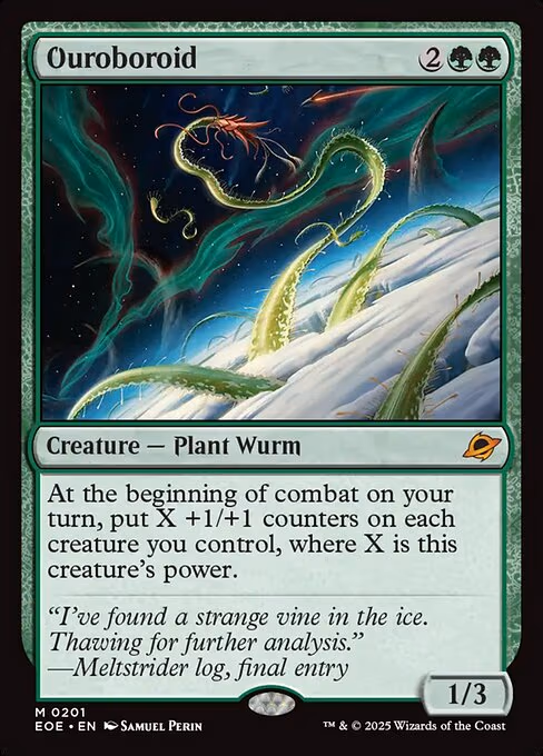 Ouroboroid trading card