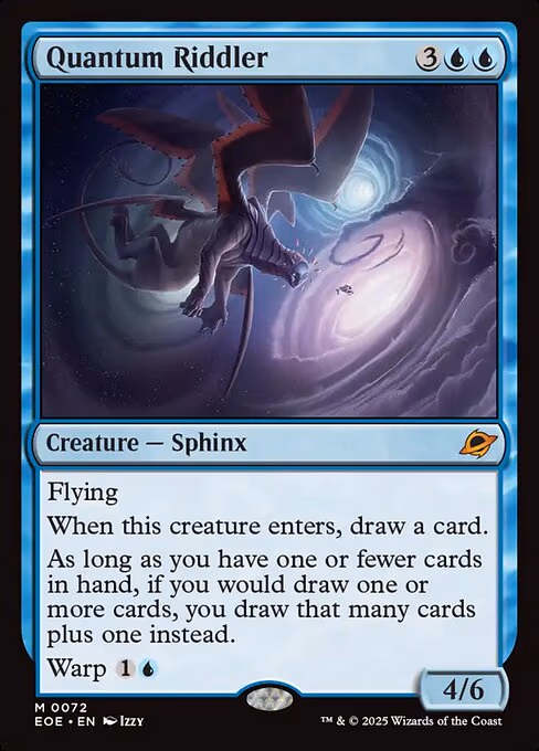 Quantum Riddler trading card