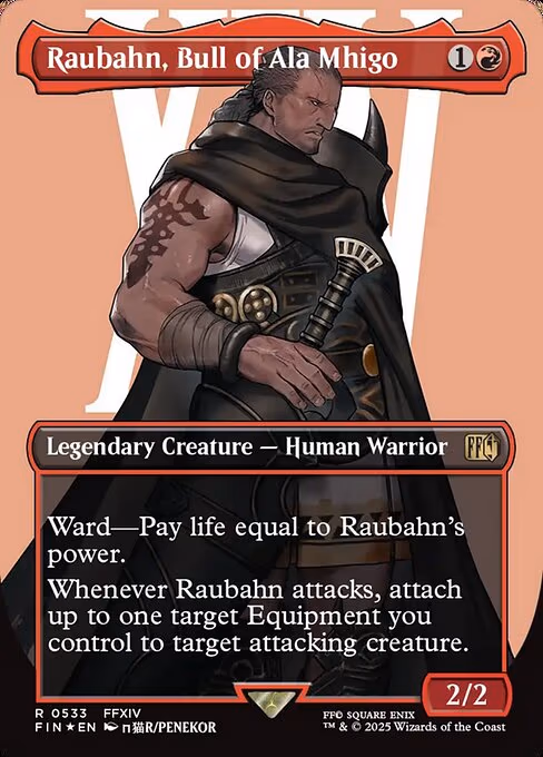 Raubahn, Bull of Ala Mhigo trading card