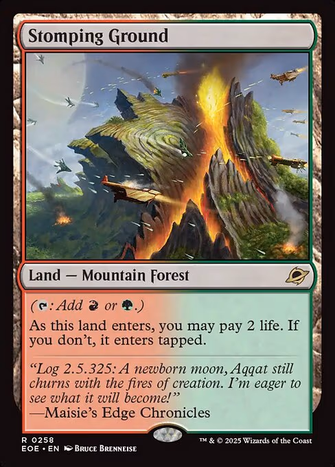 Stomping Ground trading card