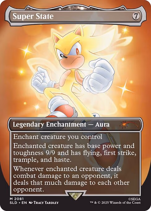 Super State trading card