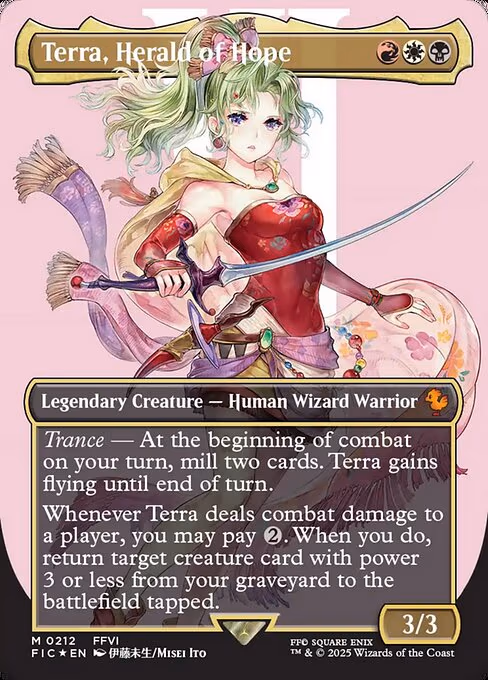 Terra, Herald of Hope trading card