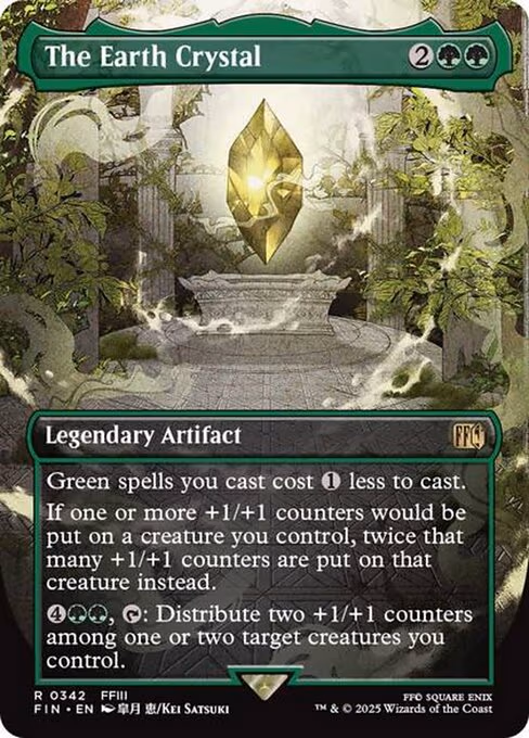 The Earth Crystal trading card