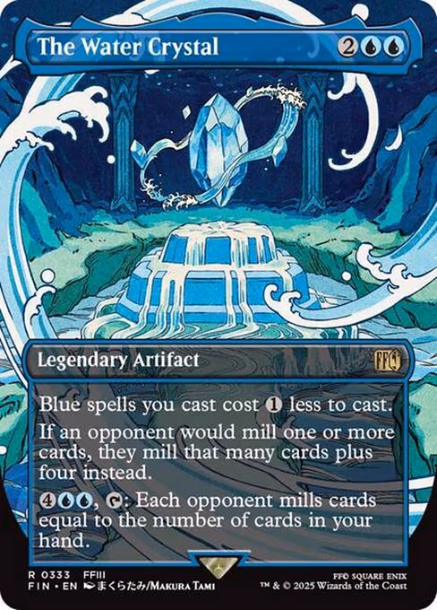 The Water Crystal trading card