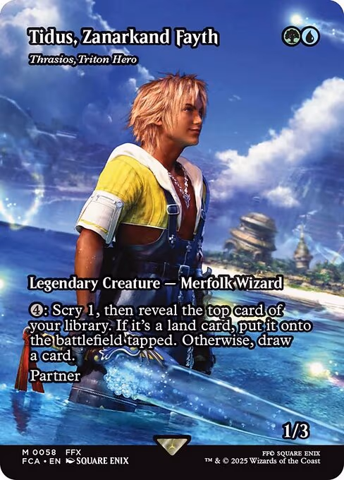 Thrasios, Triton Hero trading card