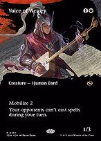 Voice of Victory trading card