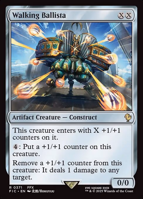Walking Ballista trading card
