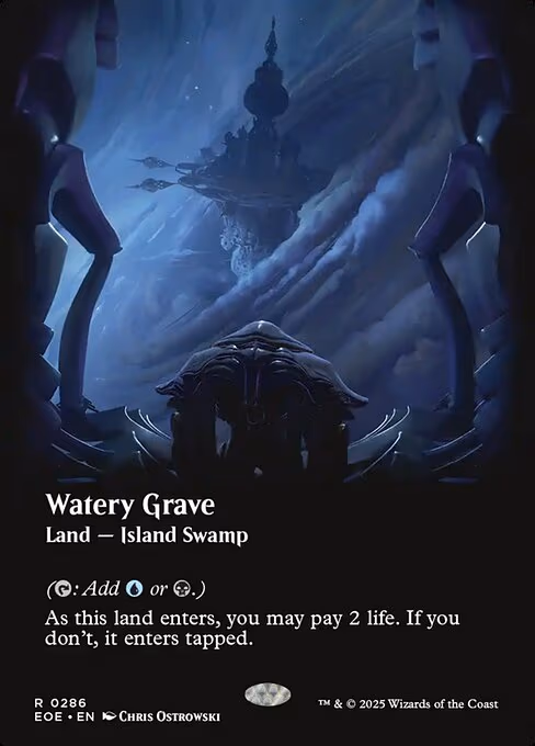 Watery Grave trading card